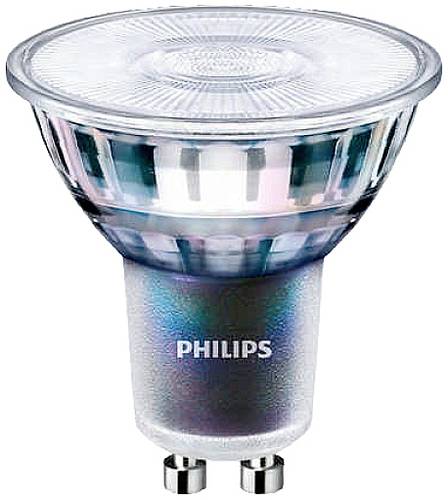 Philips Lighting 70765400 LED EEK F (A – G) GU10 Kolbenform 5.5W = 50W Warmweiß (Ø x L) 50mm x 54m