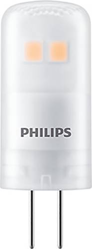 Philips 76761700 LED EEK F (A – G) G4 1W = 10W Warmweiß (Ø x H) 13mm x 35mm nicht dimmbar