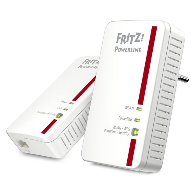 AVM FRITZ!Powerline 1240E WLAN 1200 Mbit/s Eingebauter Ethernet-Anschluss WLAN-Repeater