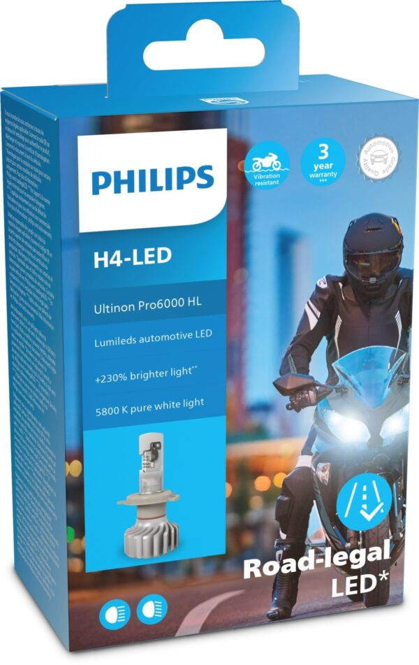 PHILIPS H4 LED (Moto)