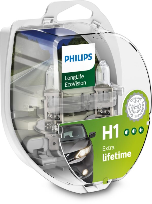 PHILIPS LongLife EcoVision Nennleistung [W]:55 W Sockelausführung:P14