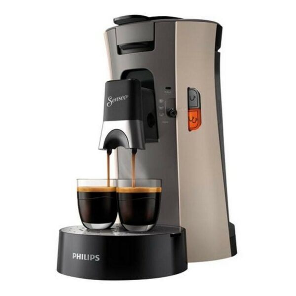 Philips CSA240.31 SENSEO® Select Kaffeepadmaschine. Wählen Sie dank des intuitiven Intensity Plus-Schiebereglers ganz einfach den Kaffee Ihrer Wahl aus und erhalten Sie auf Knopfdruck einen köstlichen Kaffee! Memo-Funktion