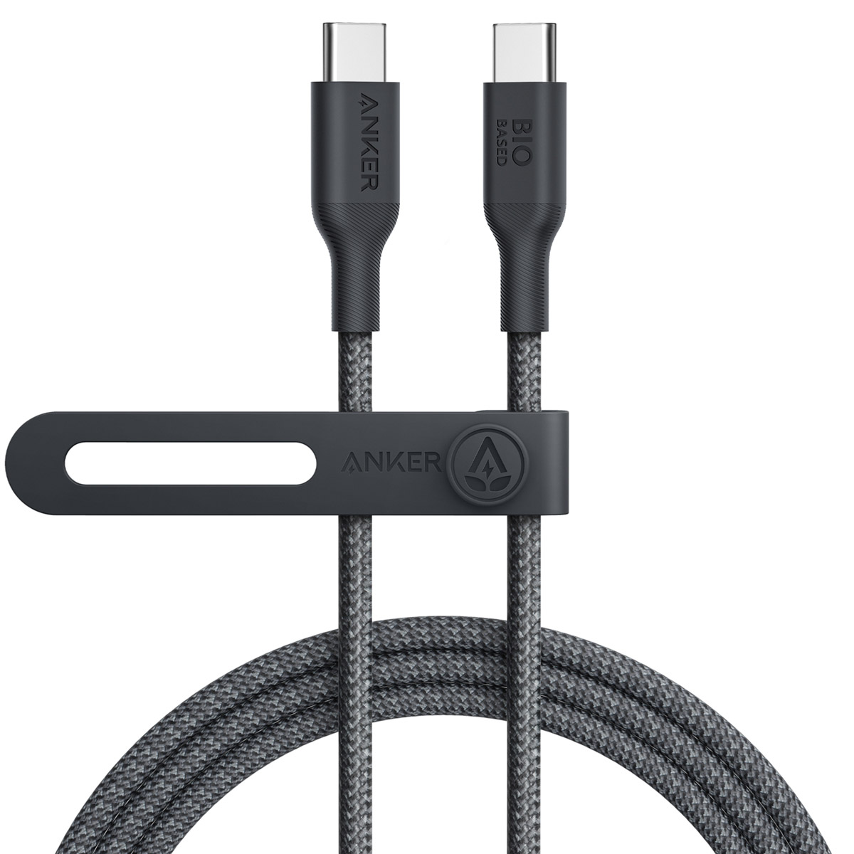 Anker 544 USB-C zu USB-C Kabel – Bio-Basiert – 140 Watt – 0,9 Meter – Schwarz