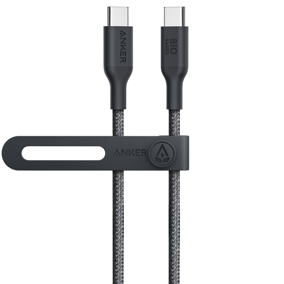 Anker 543 USB-C zu USB-C Kabel – Bio-Basiert – 140 Watt – 0,9 Meter – Schwarz