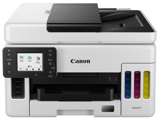 Canon Canon MAXIFY GX6050 Tintenstrahldrucker, (WLAN, ADF (Automatischer Dokumenteneinzug), Automatischer Duplexdruck)