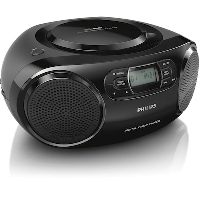 Philips AZB500/12 CD-Radio DAB+ schwarz