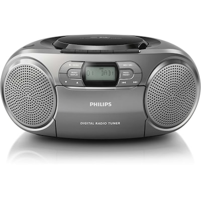 Philips AZB600/12 CD-Radio DAB+ grau