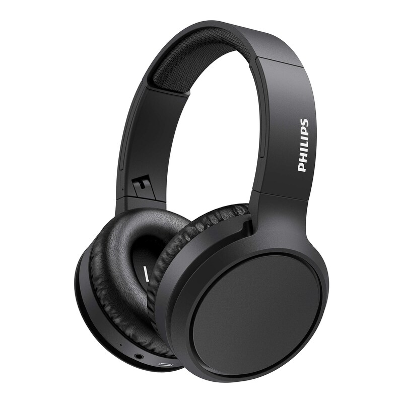 Philips TAH5205BK/00 Over Ear Kopfhörer Bluetooth Wireless – schwarz USB-C