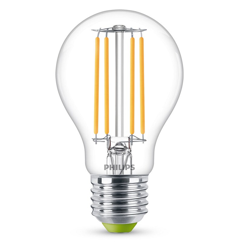 • Austauschtype: LED-Lampe / Sockel: E27 • Energieeffizienzklasse: A • Leistung: 2