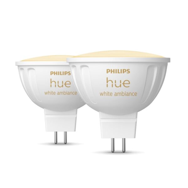 • Austauschtype: LED-Lampe / Sockel: GU5.3 / Lichtfarbe: neutralweiß • Energieeffizienzklasse: G • Amazon Alexa - Apple HomeKit - Google Home - Philips Hue • Lichtstr.: 400lm b. 2700K • N/A