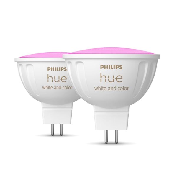 • Austauschtype: LED-Lampe / Sockel: GU5.3 / Lichtfarbe: RGBW • Energieeffizienzklasse: G • Amazon Alexa - Apple HomeKit - Google Home - Philips Hue • Lichtstr.: 400lm b. 2700K • N/A