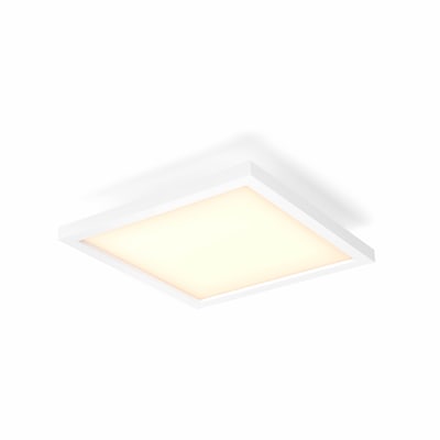 Philips Hue White Ambiance Aurelle Deckenleuchte weiß + Dimmschalter • 60x60cm