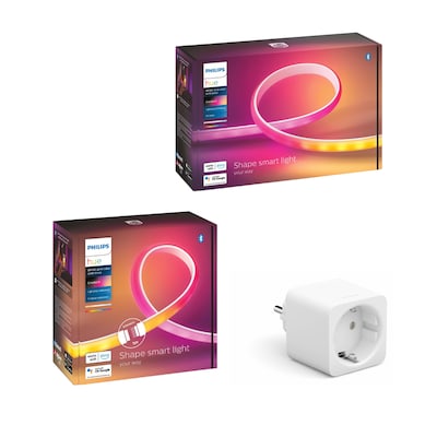 Philips Hue Gradient Ambience 2m Basis + 1m Verlängerung + Smart Plug