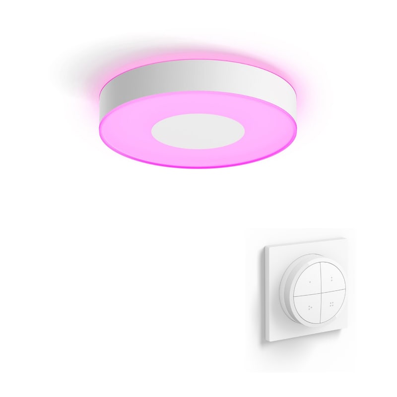 Philips Hue White & Col. Amb. Infuse Deckenleuchte L weiß 3.450 lm + Tap Dial