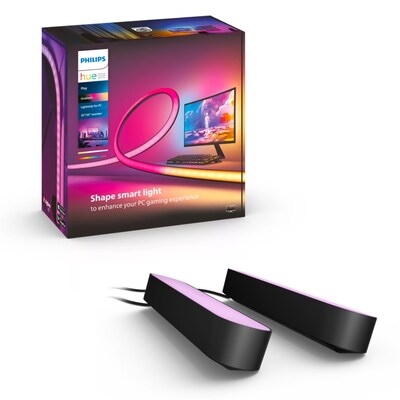 Philips Hue Play Gradient PC Lightstrip 32/34” + 2er Pack Play Lightbars