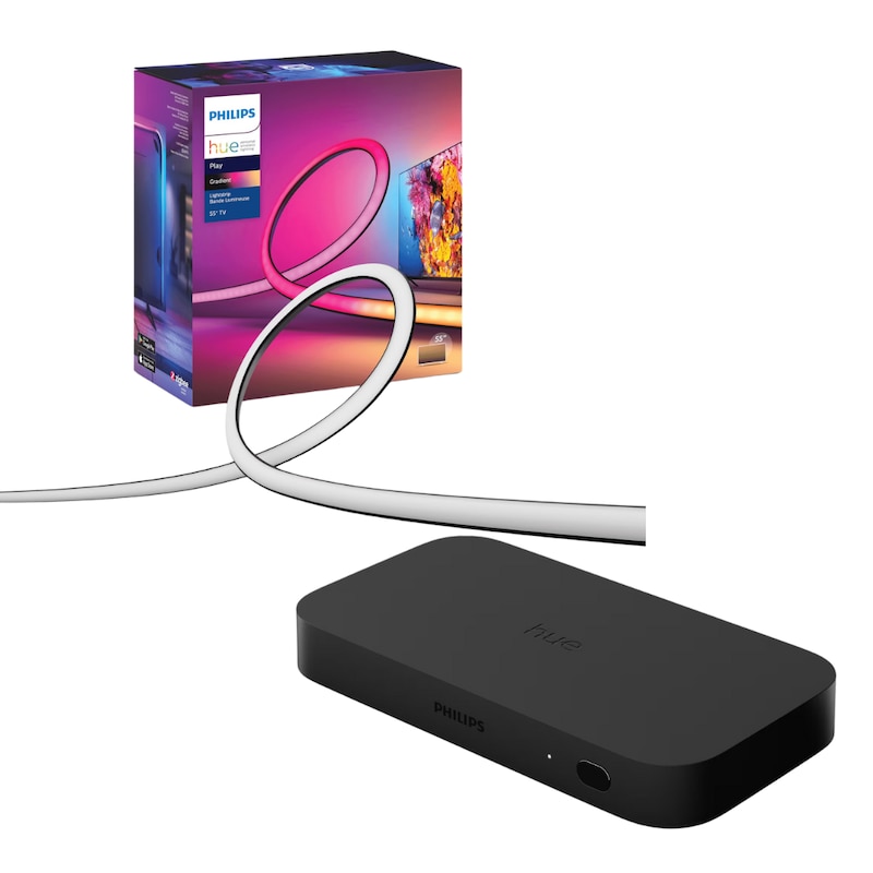 Philips Hue Gaming Bundle – HDMI Sync Box & Gradient Lightstrip 55 Zoll