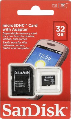 SanDisk microSDHC Speicherkarte inklusive AdapterZuverlässiges Speichern von noch mehr Musik