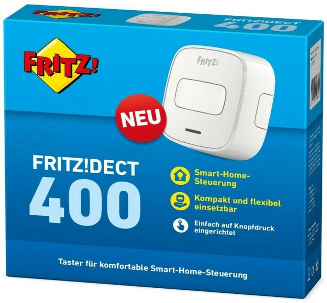 AVM FRITZ!DECT 400Mit FRITZ!DECT 400 lassen sich elektrische Geräte schalten