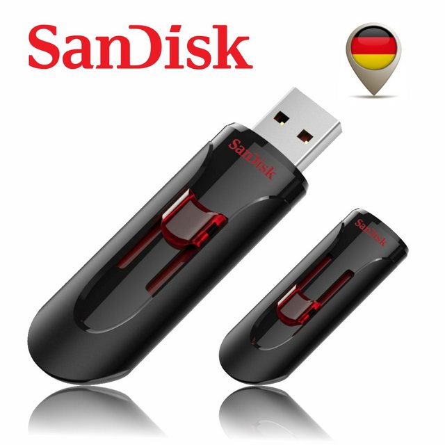 Produktbeschreibung Der SanDisk Cruzer Glide SDCZ600 USB 3.0 Stick vereint hohe Übertragungsgeschwindigkeiten mit umfangreichen Speicherkapazitäten