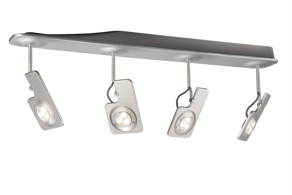 Deckenstrahler Hava 4 LED, 4-flammig, silber