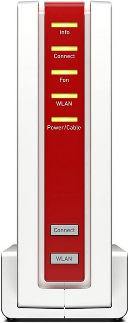 AVM FRITZ!Box 6690 Cable im Überblick:InternetzugangRouter mit integriertem Kabel-Modem für alle Kabelanschlüsse Unterstützung für DOCSIS 3.1 mit 2x2 OFDMA Kanalbündelung und DOCSIS 3.0 mit 32x8 KanalbündelungSichere Internetnutzung durch voreingestellte Firewall Sicherer Fernzugriff auf das Heim- oder Firmennetzwerk über VPNWLANInnovatives Dualband-4x4-Wi-Fi 6 (WLAN AX) ausgelegt für ein anspruchsvolles Heimnetz mit einer Vielzahl an WLAN-EndgerätenHöchste Reichweite und ultraschnelle Übertragungen mit 4.800 MBit/s (5 GHz) und 1.200 MBit/s (2