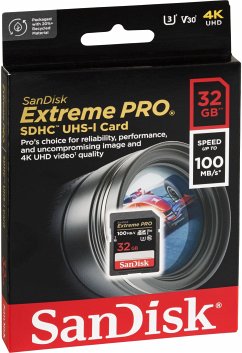 SanDisk Extreme PRO SDHC UHS-I Karte