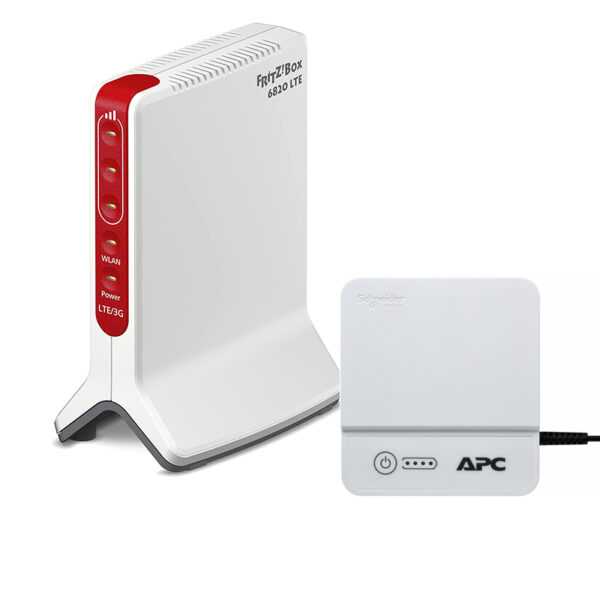 AVM FRITZ!Box 6820 LTE + APC Back-UPS CP12036LI WiFi 4 (WLAN N) Router, Singleband, max. 450 Mbit/s, LTE-Cat4-Modem – Bild 2