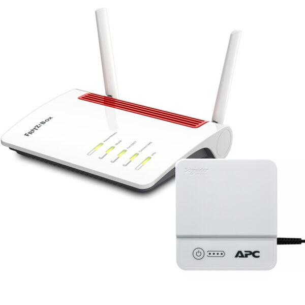 AVM FRITZ!Box 6850 LTE + APC Back-UPS CP12036LI - WLAN Mesh Router mit LTE-SIM-Kartenslot (max. MBit/s 866 + 450) – Bild 2