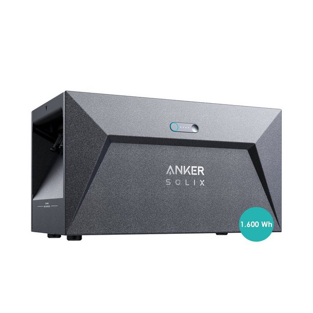 Anker SOLIX Solarbank E1600, 1.600 Wh, inkl. MC4 Kabel, LiFePO4 Solar Powerbank, WiFi + Bluetooth