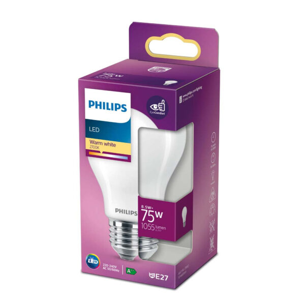 LED ersetzt 175W, E27, warmweiß (2700 Kelvin), 1055 Lumen, matt