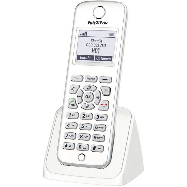 AVM Schnurloses Telefon VoIP Schnurloses Mobilteil (Babyphone, Freisprechen)