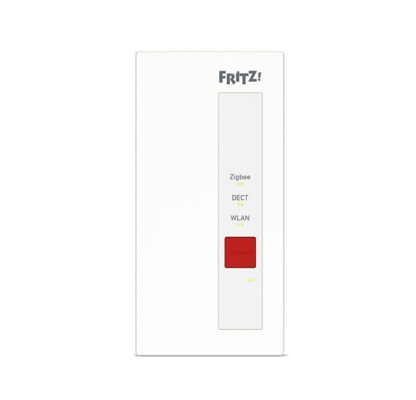 per FRITZ!App Smart Home oder per FRITZ!Fon.  Gateway zur Einbindung von LED-Lampen über Zigbee 3.0 und DECT ULEErmöglicht Anmeldung aller Philips Hue LED-Lampen (Gen 3-6)