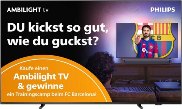 Ambilight-Fernseher sind die einzigen Fernseher mit LED-Leuchten hinter dem Bildschirm