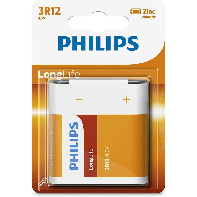 Batterien Philips long life 3r12 1,5v (Kolben)