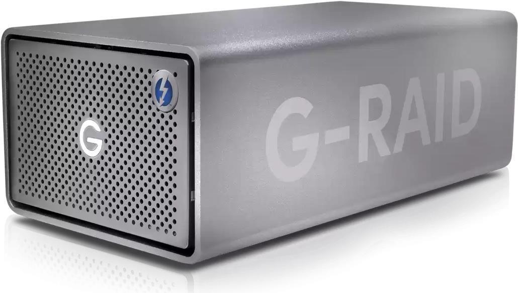 Kurzinfo: SanDisk Professional G-RAID 2 - Festplatten-Array - 36 TB - 2 Schächte - HDD 18 TB x 2 - Thunderbolt 3