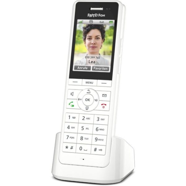 AVM FRITZ!Fon X6 IP-Telefon Schnurlos mit AnrufbeantworterMit dem DECT-Telefon FRITZ!Fon X6 präsentiert AVM ein Allround-Talent für Telefonie und für das Smart Home. Die Unterstützung von Full-Duplex HD