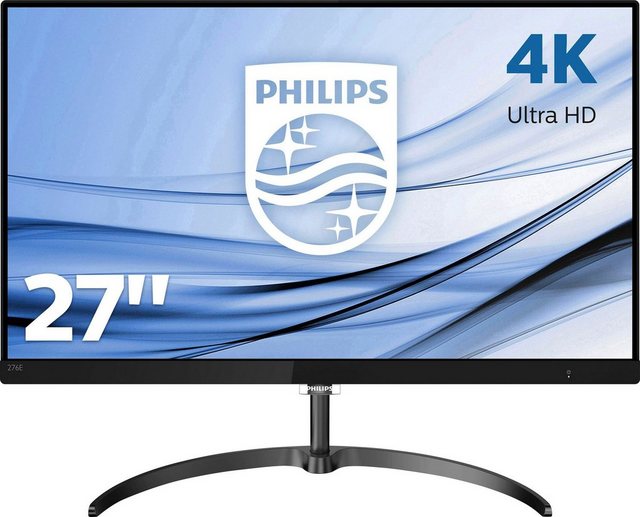 Philips 276E8VJSB LCD-Monitor (68,6 cm/27 „, 3840 x 2160 px, 4K Ultra HD, 5 ms Reaktionszeit, 60 Hz, IPS)