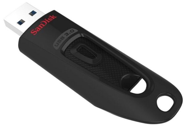 Das SanDisk Ultra USB 3.0 Flash-Laufwerk vereint schnellere Datengeschwindigkeiten und eine großzügige Kapazität in einem kompakten und schicken Gehäuse. Reduzieren Sie Wartezeiten und übertragen Sie Dateien bis zu zehnmal schneller als mit einem Standard-USB 2.0-Laufwerk.- Kapazität: 256 GB- Geräteschnittstelle: USB Typ-A- USB-Version: 3.0- Unterstützt Windows-Betriebssysteme: Windows 10