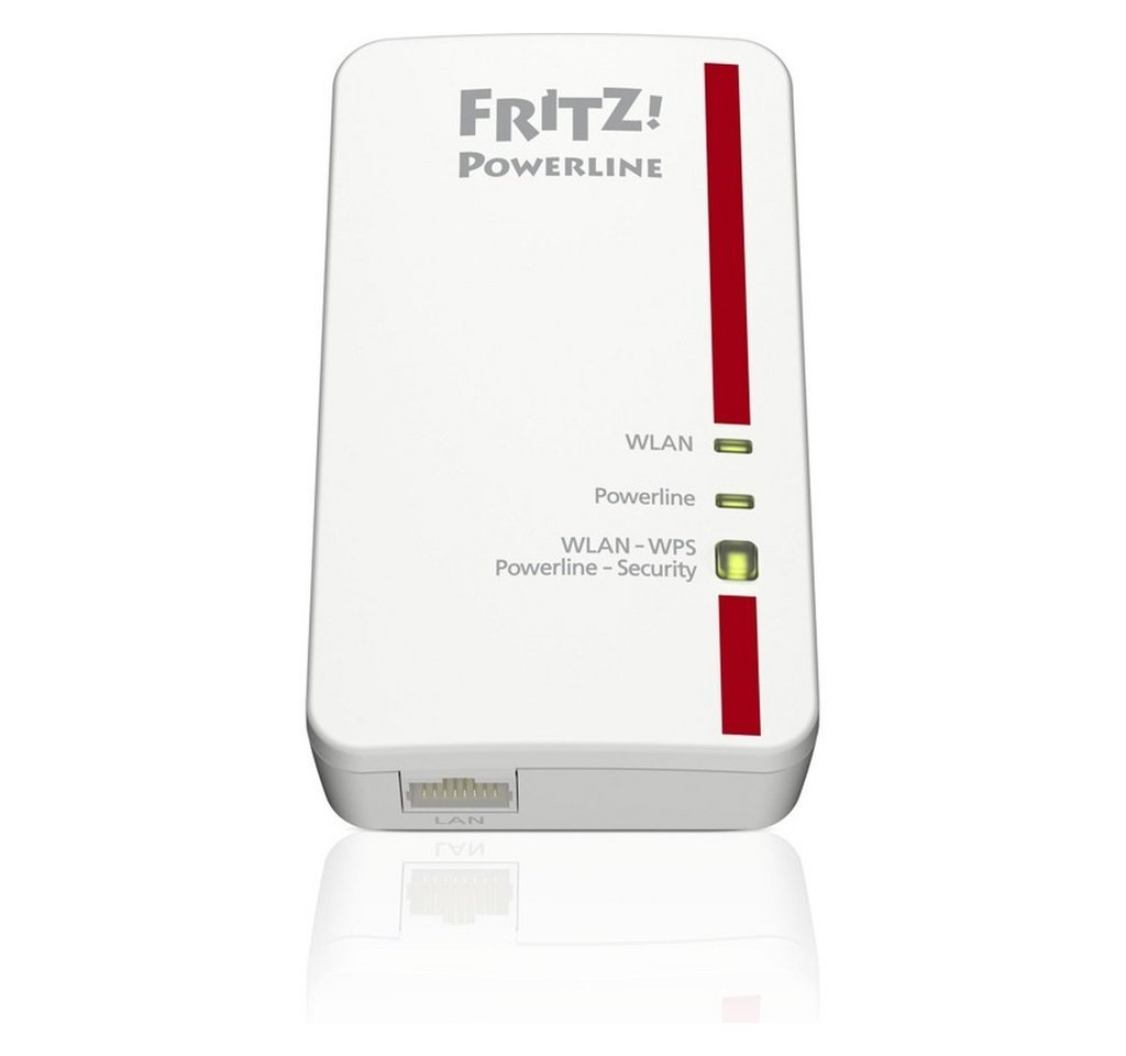 AVM FRITZ!Powerline 1240E WLAN 1200 Mbit/s Eingebauter Ethernet-Anschluss WLAN-Repeater