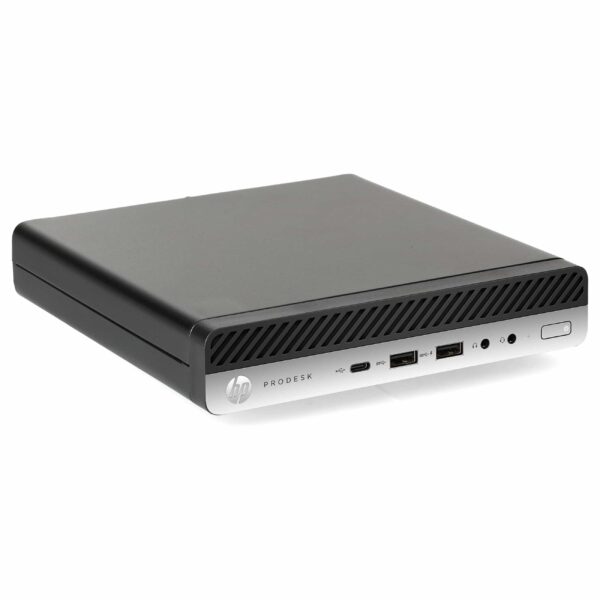 HP ProDesk 600 G3 - Arbeitsspeichertyp:DDR4 - Schnittstellen:1x Audio / Mikrofon - 3.5 mm Combo - Partnerprogramm:Ja - Schnittstellen:1x LAN RJ-45 - Datenspeichertyp 1:SSD - Schnittstellen:1x USB 3 Typ C - Prozessorkerne:4 - Prozessortyp:Intel Core i5 - Zustand:Gebraucht - Datenspeichergröße 1:250 GB - Datenspeicher:250 GB SSD - Schnittstellen:1x Audio - Ausgang - 3.5 mm - Schnittstellen:4x USB 2 Typ A - Arbeitsspeichergröße:8 GB - Arbeitsspeicher:8 GB DDR4 - Betriebssystem:Windows 10 Professional - Schnittstellen:1x Audio - Eingang - 3.5 mm - Grading:Wie neu - Formfaktor:Mini-PC - Schnittstel...