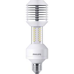 Philips TrueForce Road LED SON-T für den Straßenbereich bieten eine einfache und sich schnell amortisierende LED-Lösung für den Austausch von konventionellen SON-T/NAV-T Lampen. Die Lichtverteilung ist dabei nahezu identisch gegenüber herkömmlichen Lösung: die LEDs sind auf der gleichen Höhe wie der Brenner herkömmlicher SON-T/NAV-T Lampen platziert und nutzen somit die Reflektoren und Optiken der bestehenden Leuchte optimal. Die TrueForce Road ist eine Plug & Play Lösung und kann direkt am bestehenden KVG/VVG betrieben werden