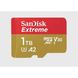 SanDisk Extreme microSDXC-Karte 1024 GB UHS-Class 3 stoßsicher