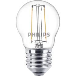 Philips Lighting 76329900 LED EEK F (A – G) E27 Tropfenform 2 W = 25 W Warmweiß (Ø x L) 4.5 cm x 7.8 cm 1 St.