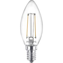 Philips Lighting 78205400 LED EEK E (A – G) E14 Kerzenform 2 W = 25 W Warmweiß (Ø x L) 3.5 cm x 9.7 cm 2 St.