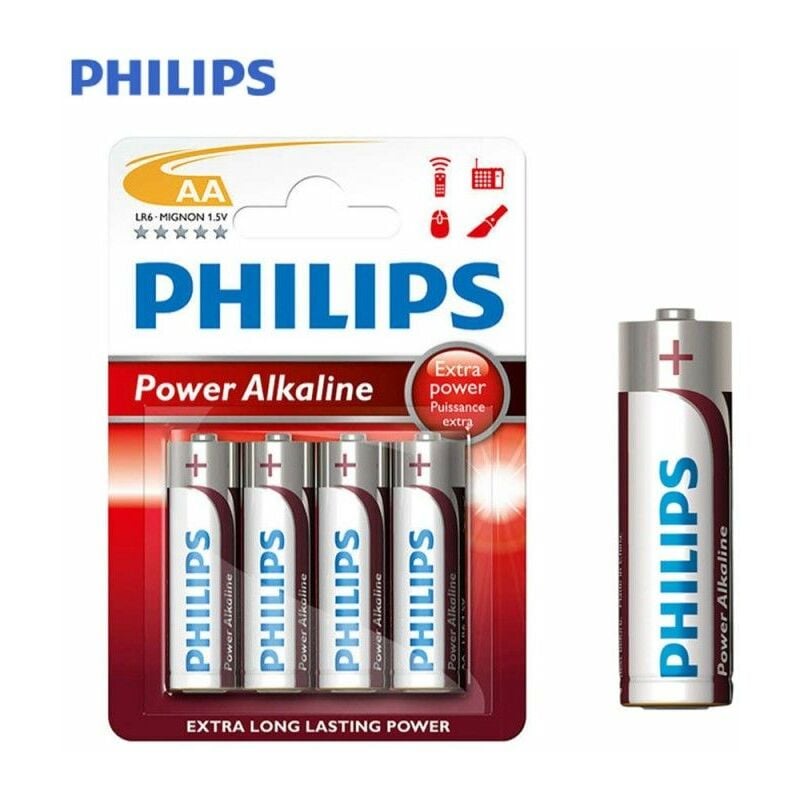 Philips – alkalina lr06 aa Batterie (Blister 4 Batterien)