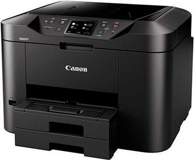 Canon MAXIFY MB2750 – Multifunktionsdrucker – Farbe – Tintenstrahl – A4 (210 x 297 mm), Legal (216 x 356 mm) (Original) – A4/Legal (Medien) – bis zu 22 Seiten/Min. (Kopieren) – bis zu 24 ipm (Drucken) – 500 Blatt – 33.6 Kbps – USB 2.0, LAN, Wi-Fi(n), USB- (0958C009)