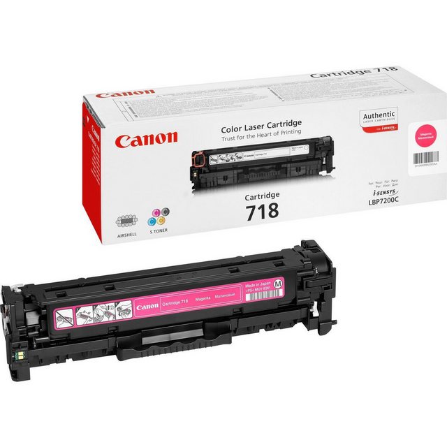 Canon Tonerkartusche Canon 718M Toner magenta