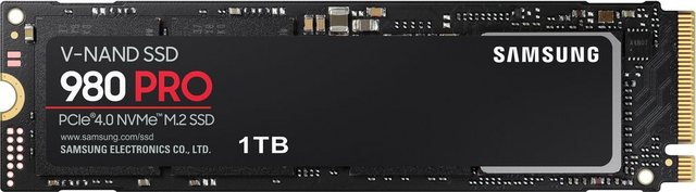 NVMe™ Performance der 4. PCIe®-Generation. Entfessele die ganze Power der Samsung PCIe® 4.0 NVMe™ SSD 980 PRO – und katapultiere so deinen Rechner auf ein hohes Leistungsniveau. Dank der PCIe Schnittstelle der 4. Generation kann die 980 PRO die doppelte Datentransferrate im Vergleich zu NVMe™ SSDs mit PCIe® 3.0 Schnittstelle erreichen. Außerdem ist sie abwärtskompatibel zu PCIe® 3.0 – für vielseitige Einsatzmöglichkeiten.