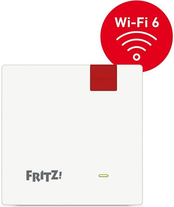 sodass stets eine zuverlässige Datenverbindung besteht. Der FRITZ!Repeater 1200 AX unterstützt Wi-Fi 6 im 2