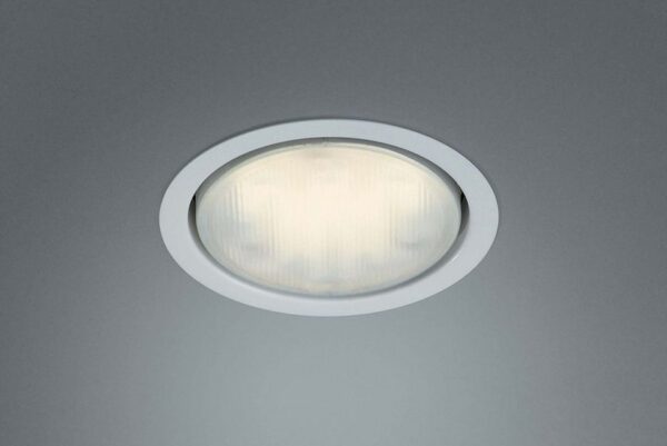 Downlight Musa Ø 9,4 cm weiß 1-flammig rund